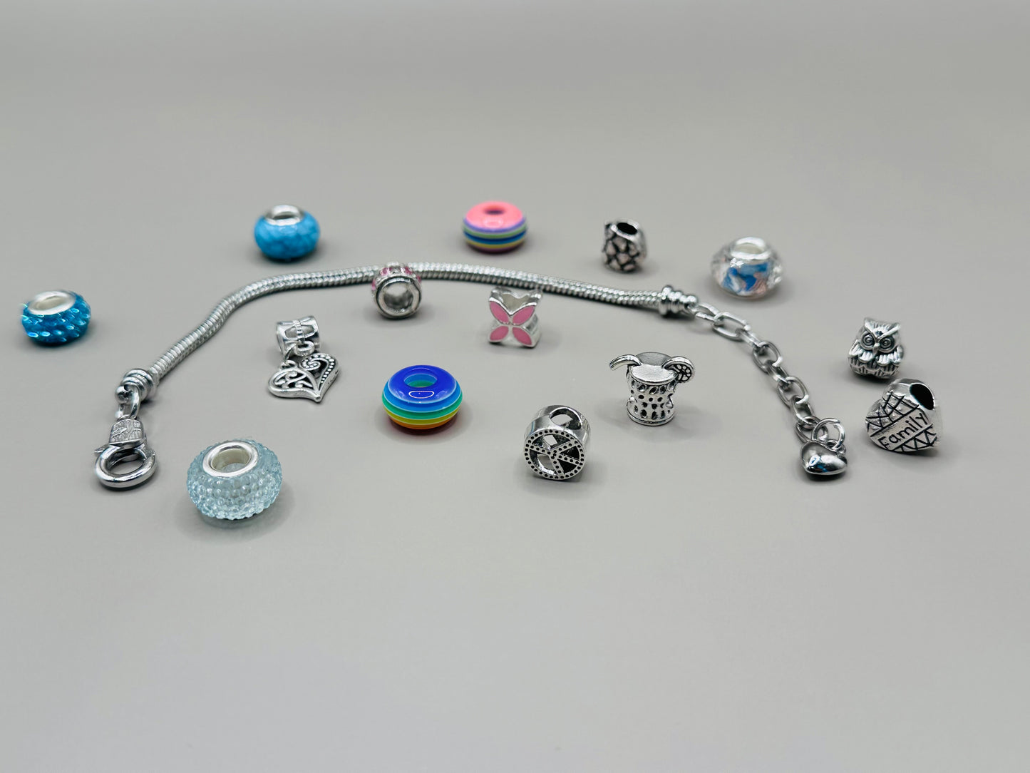 Diy Charm Bracelet .