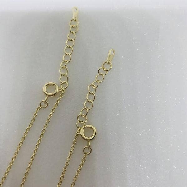 LBD by Little Bird Designs - Mummy and Me Heart Necklaces: Gold