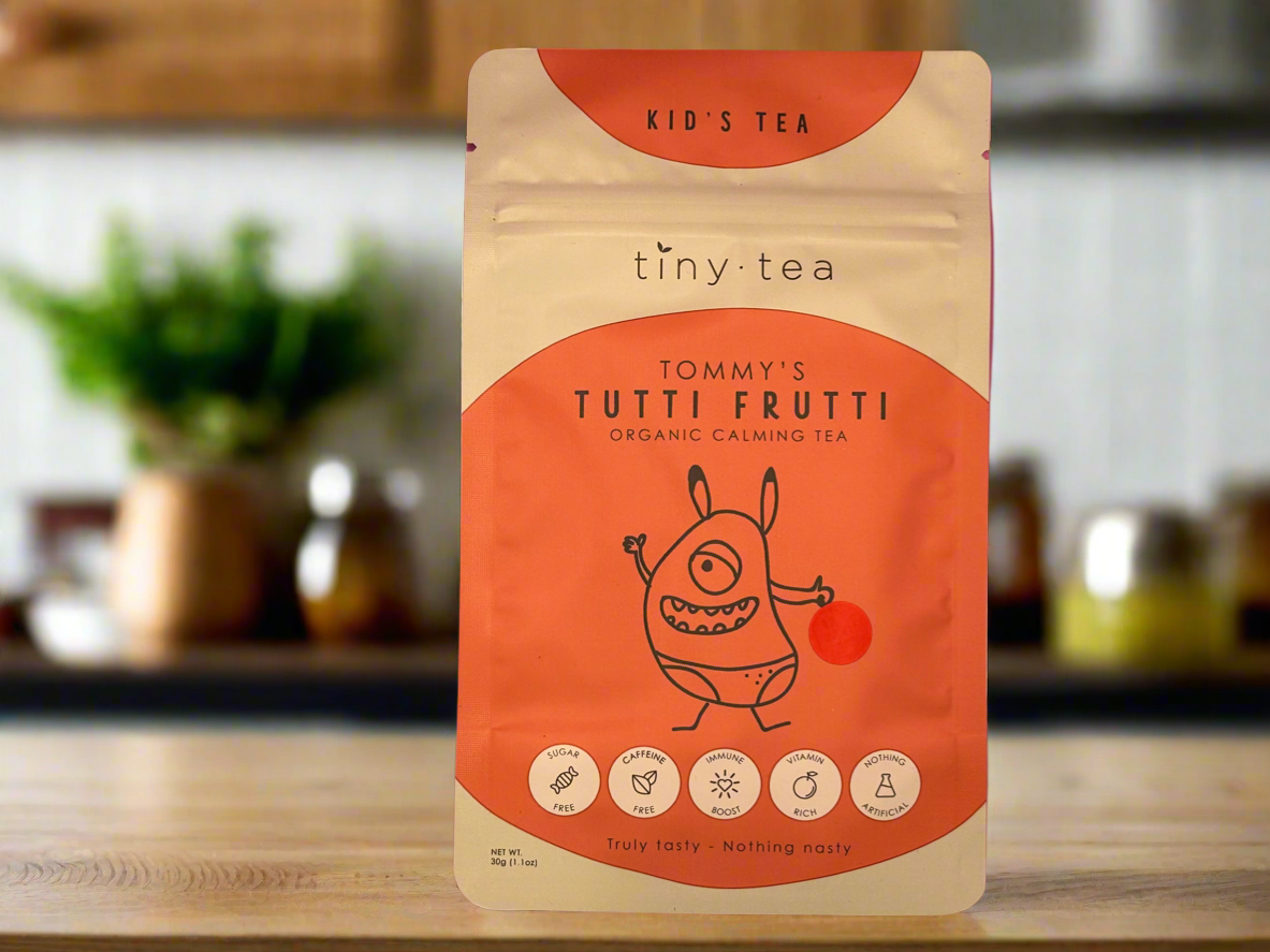 Tiny tea- tea for kids- in the kitchen