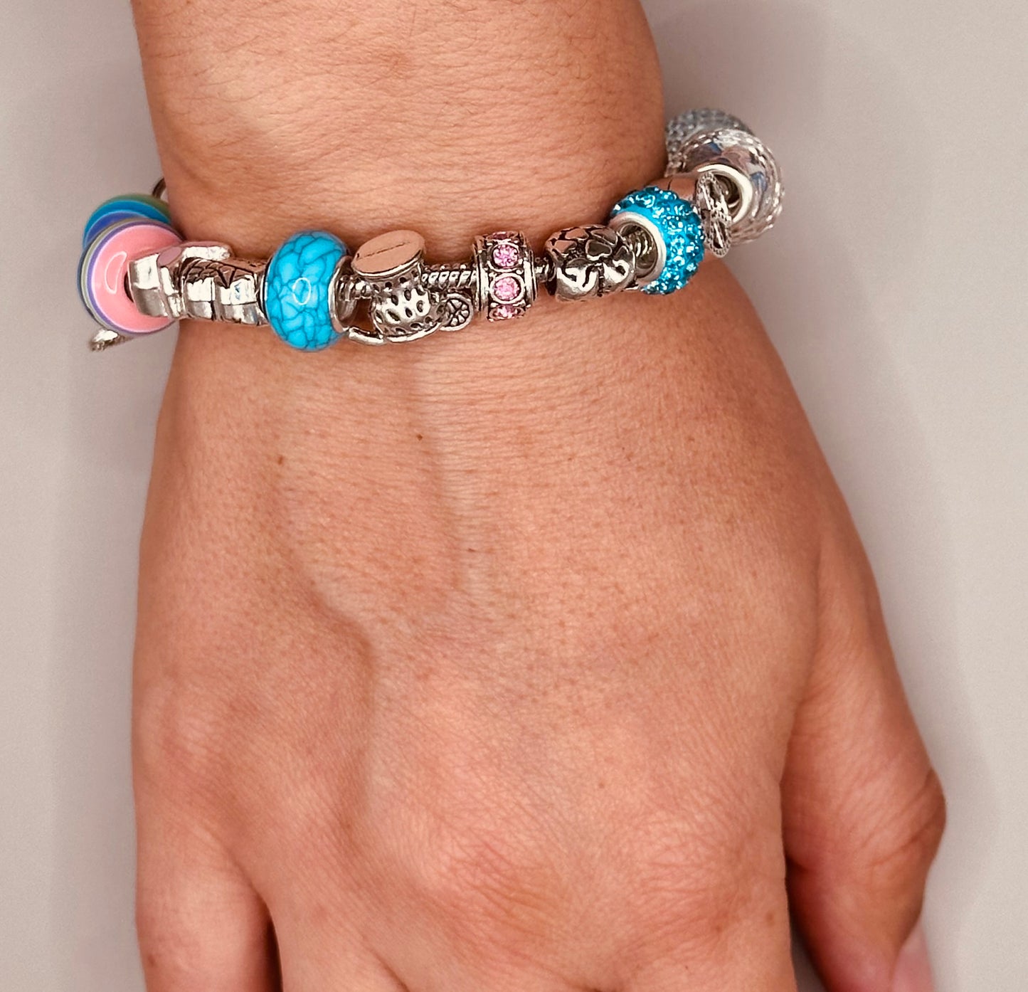 Diy Charm Bracelet .