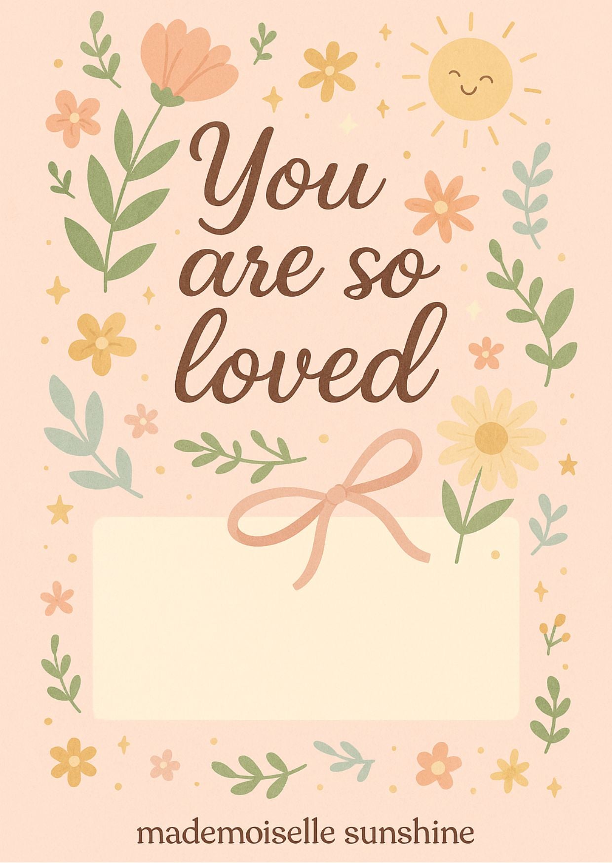 💌 Personalised Card
