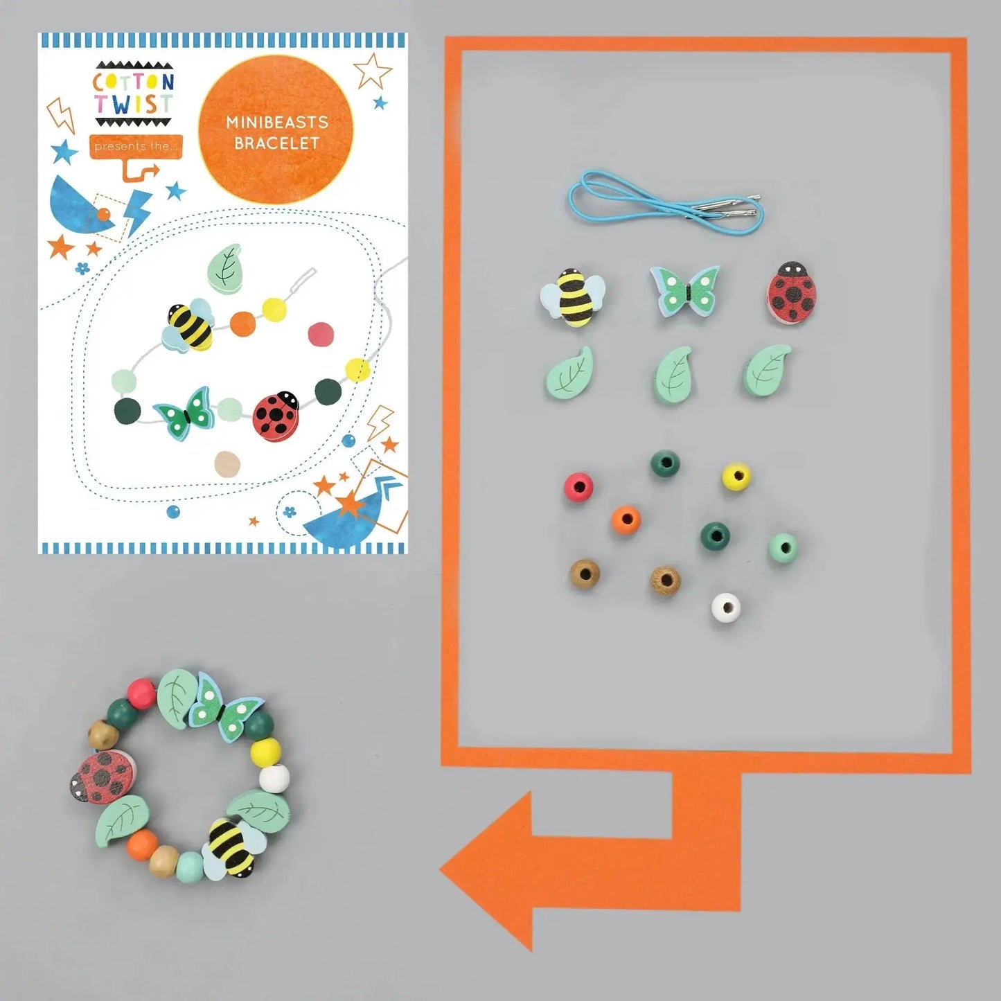 Connect to nature with a DIY bracelet for outdoor activities