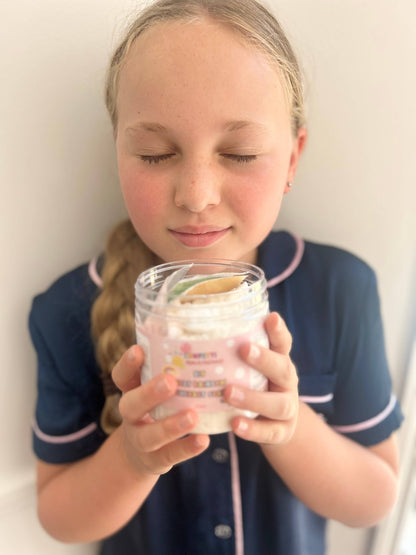 Confetti Blue - DIY Fizzy Rainbow Sherbert Soak