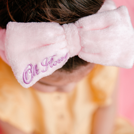 Oh flossy plushy headband