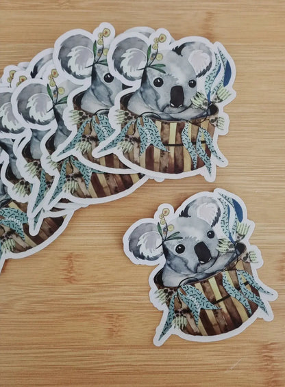 Wildlife Koala sticker for outdoor activity enthousiast