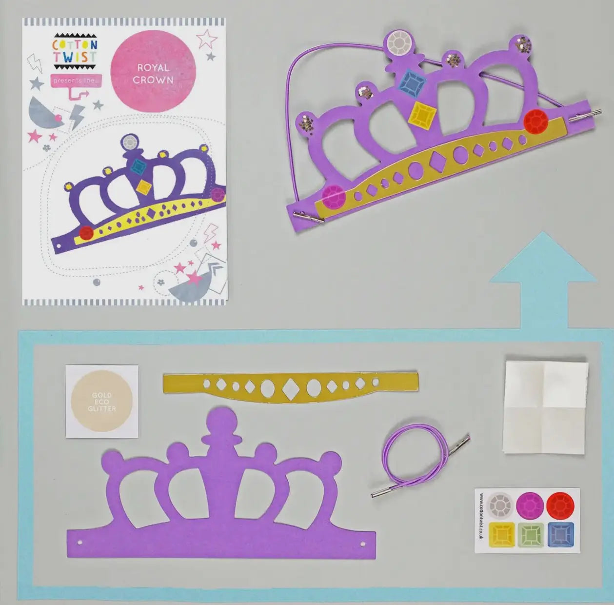 DIY Princess crown from our princess Box
