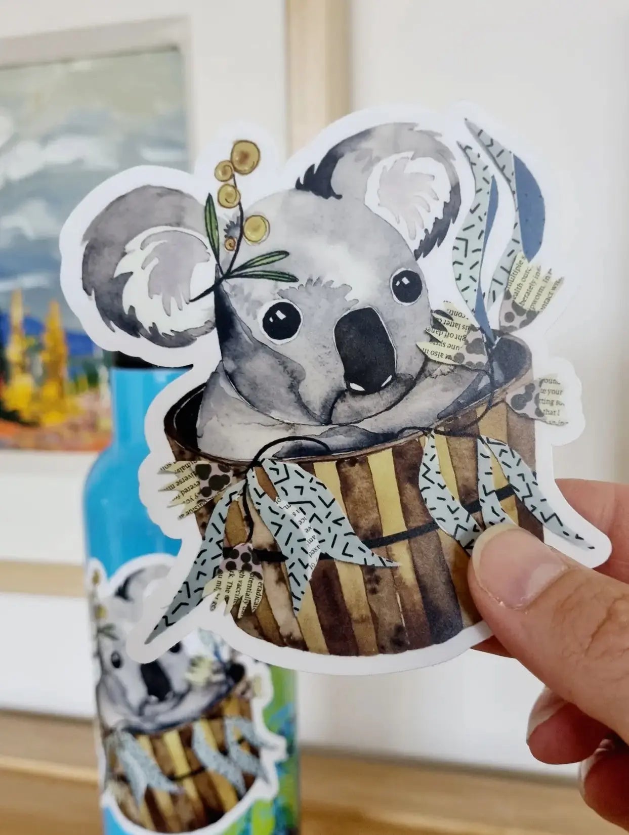 Wildlife Koala sticker for outdoor activity enthousiast