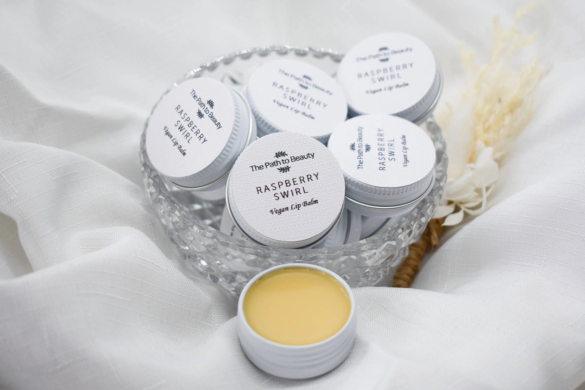 Mother and daughter vegan  lipbalm by the path of beauty