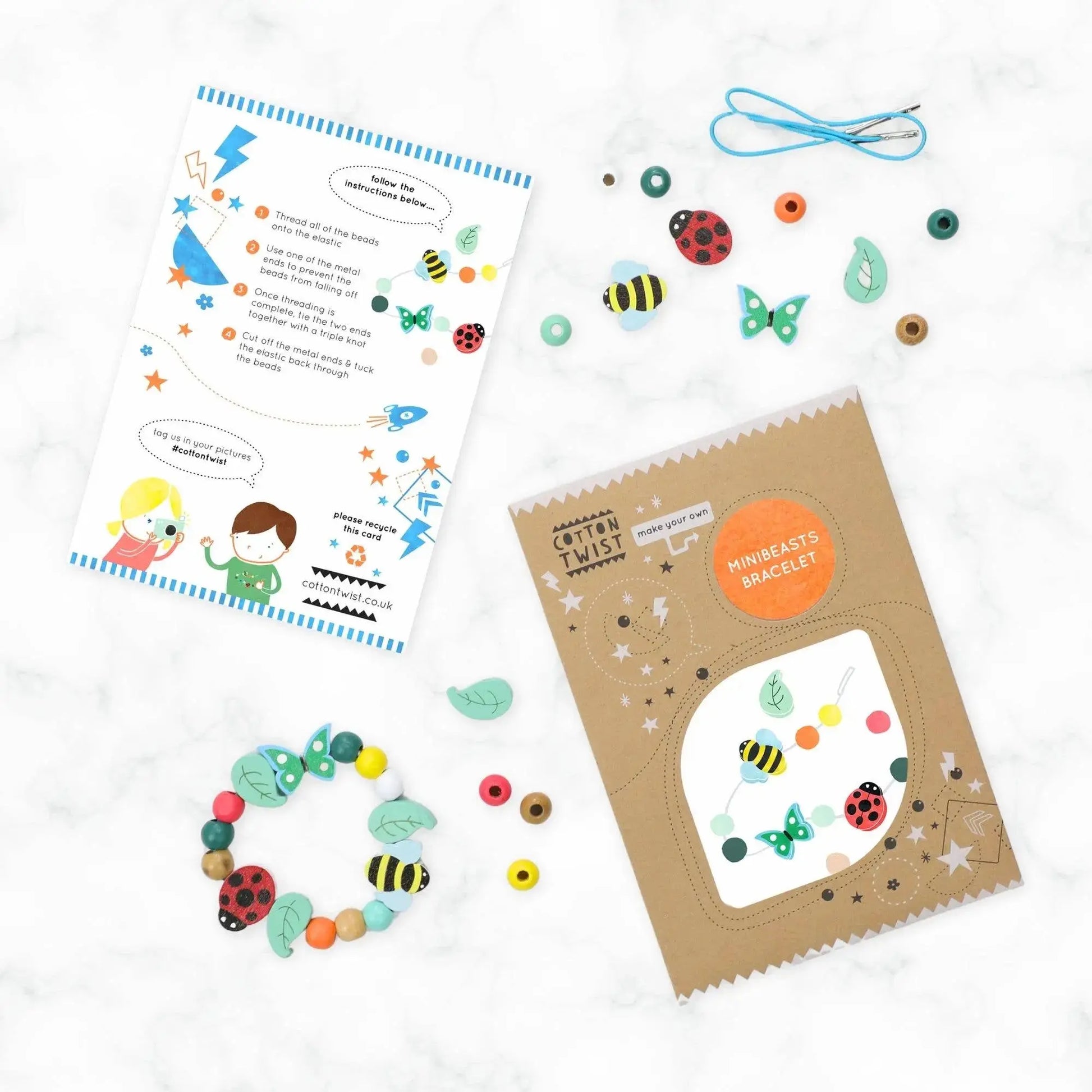 Connect to nature with a DIY bracelet for outdoor activities